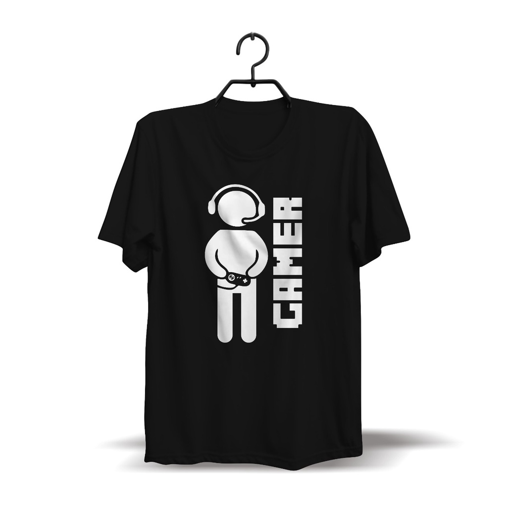 ctrl.id - BAJU KAOS PRIA / KAOS GAMER MURAH SABLON DTF/PLASTISOL