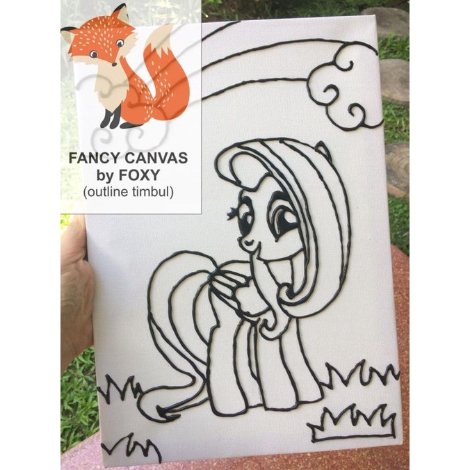 

Kanvas lukis anak gambar LITTLE PONY