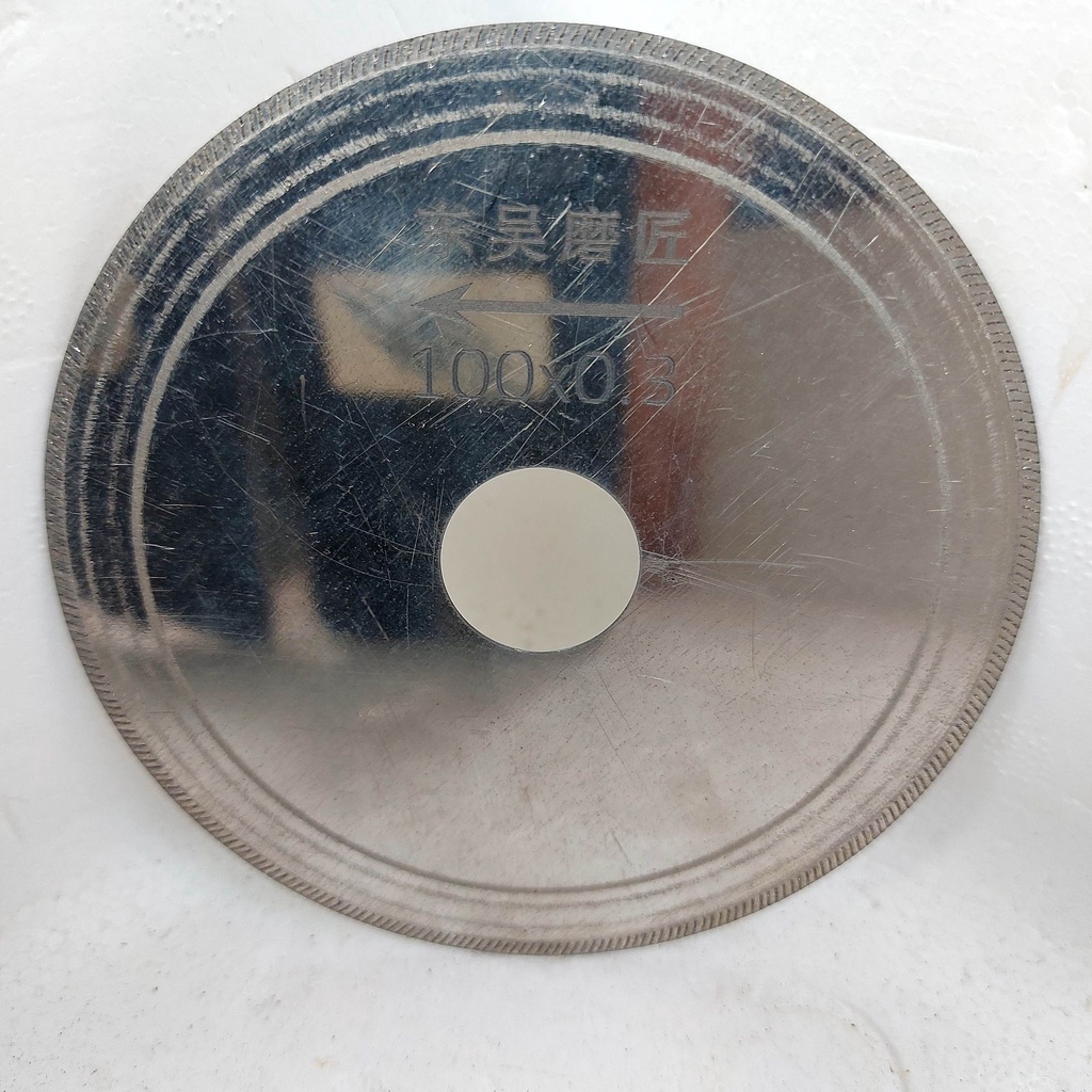 Diamond Wheel Super Tipis Mata Potong Batu Akik 4 inch