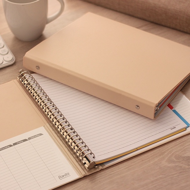 

Bantex Binder Note Polos B5 26 Ring Warna Pastel