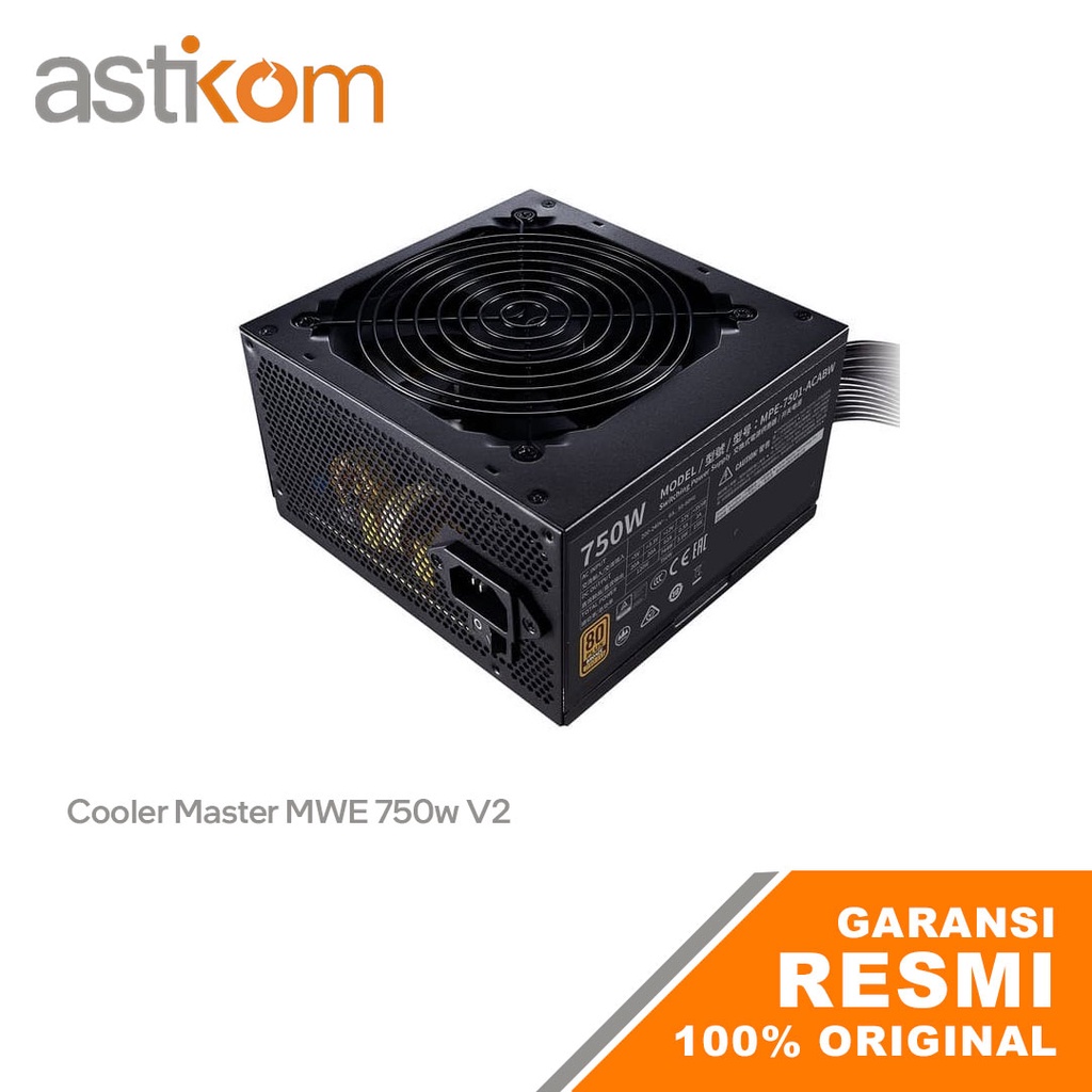 Power Supply Cooler Master MWE 750W Bronze V2 | By Astikom