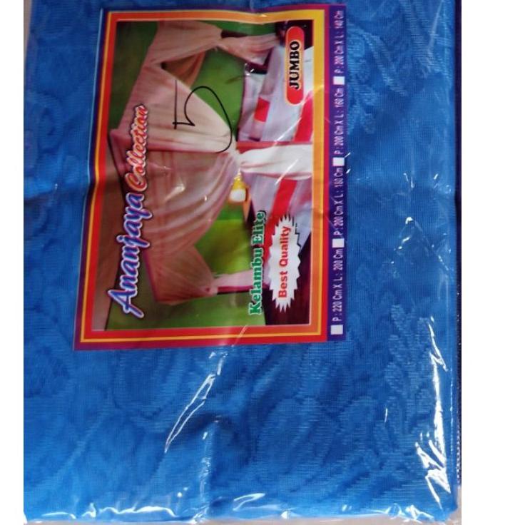 Sedia--KELAMBU SUPER JUMBO 240X200 BURKAT TEBAL KOTAK GANTUNG