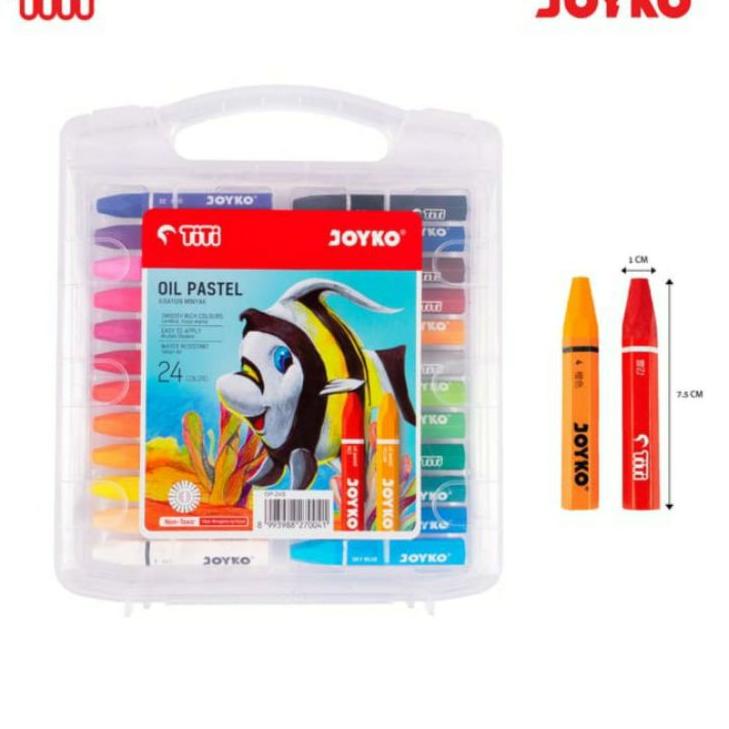 

Top Now crayon TITI 24 warna/oil pastel krayon minyak JOYKO
