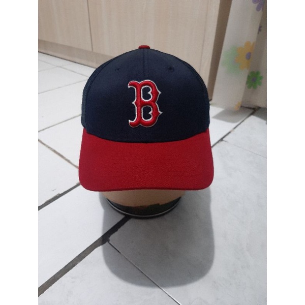 Topi MLB Boston second original