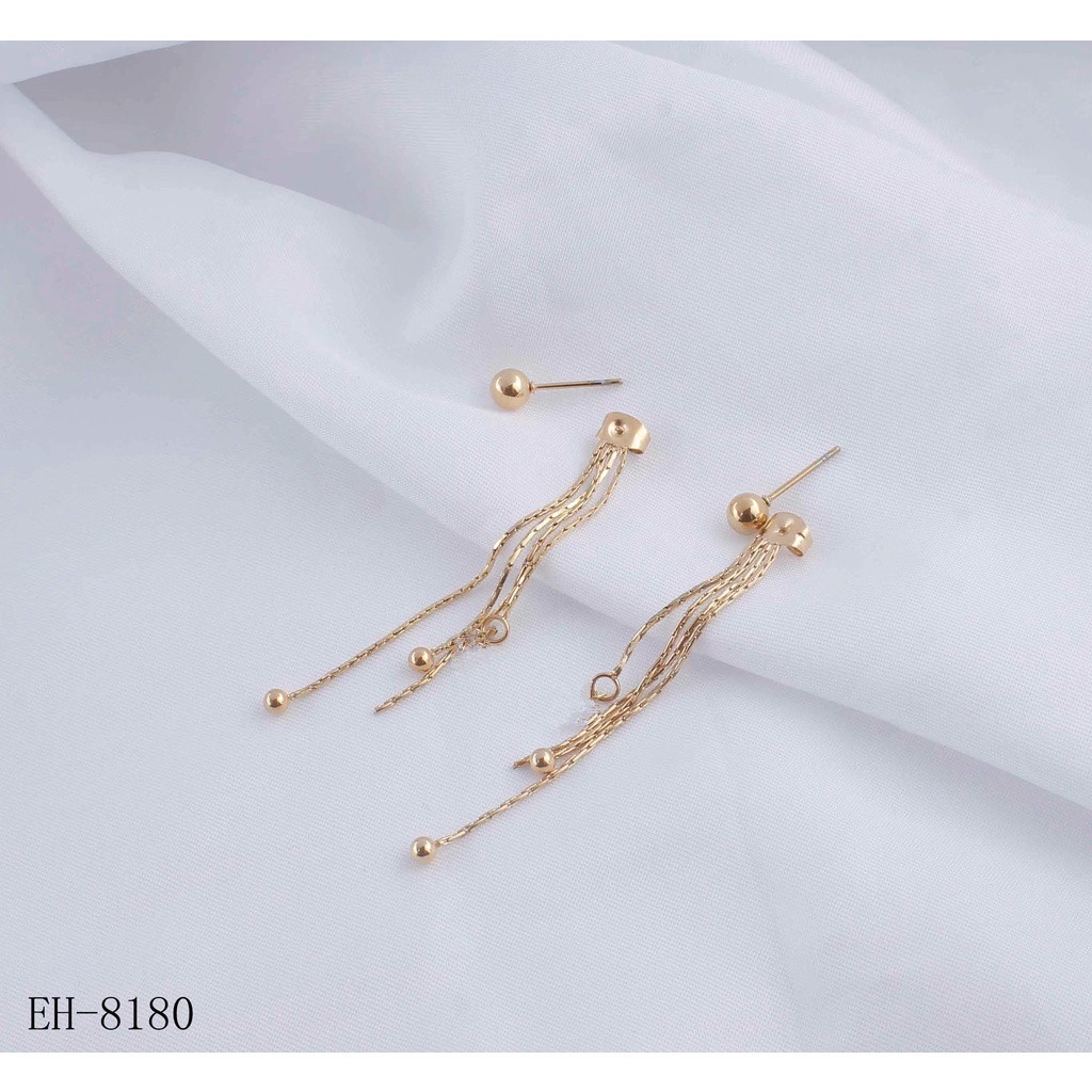 Anting Titanium Panjang Perhiasan Fashion 8180