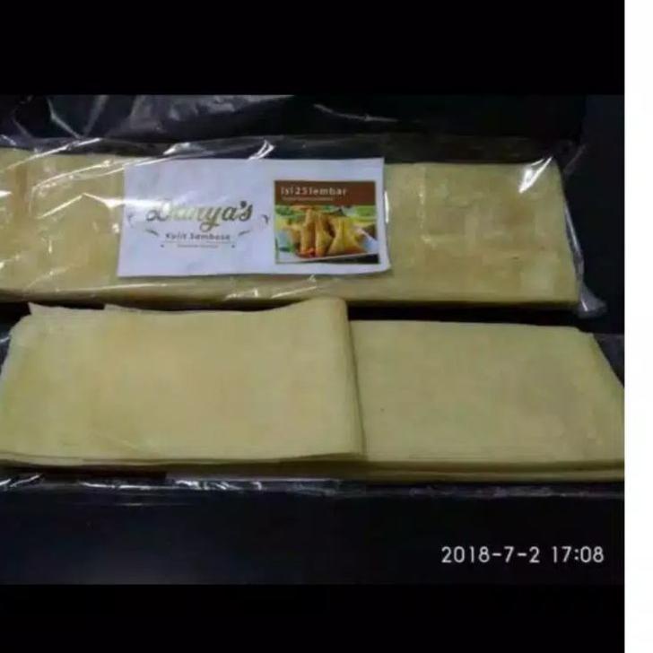 

[❤[Layak Dibeli!!!]❤]KULIT SAMOSA / SAMBOSA 6.8 CM x 30 CM SUPER SEDANG (isi 25 lembar)