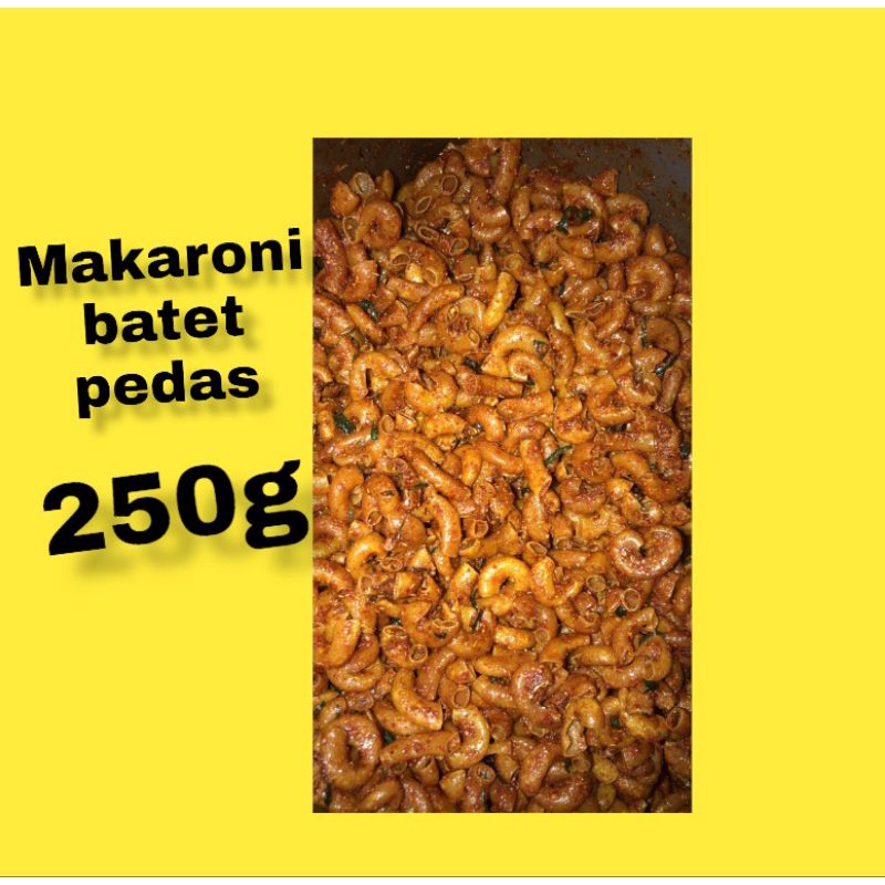 

makatoni batet pedas asin siap saji 250gram