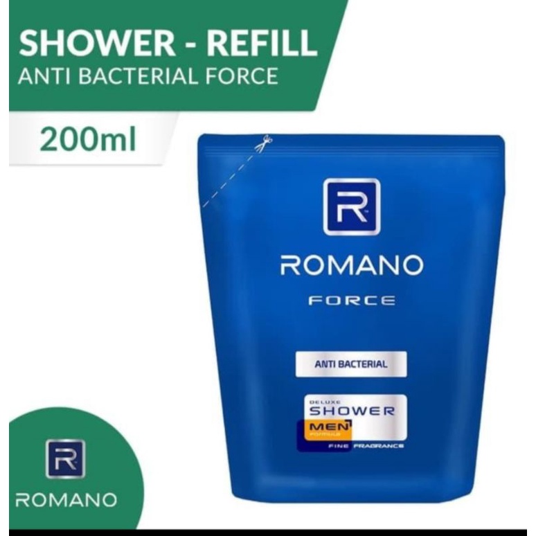 ROMANO BODY WASH 200 reffil