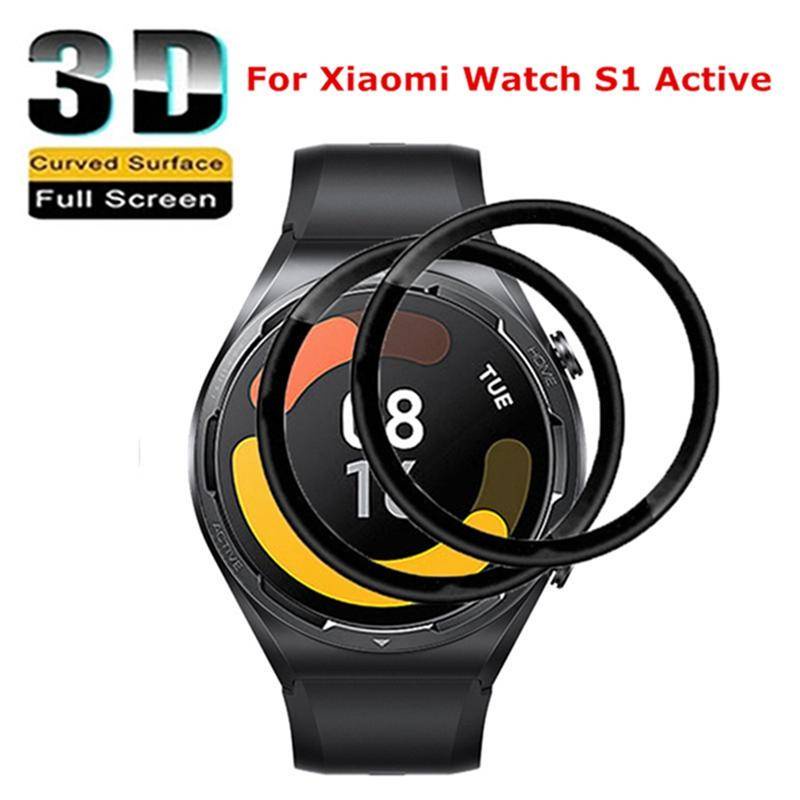 Pelindung Layar 3D Curved Untuk Xiaomi Mi Watch S1 Pro Active Lite Overseas version 2 Sport Band 7 6 5 4 3 Pro