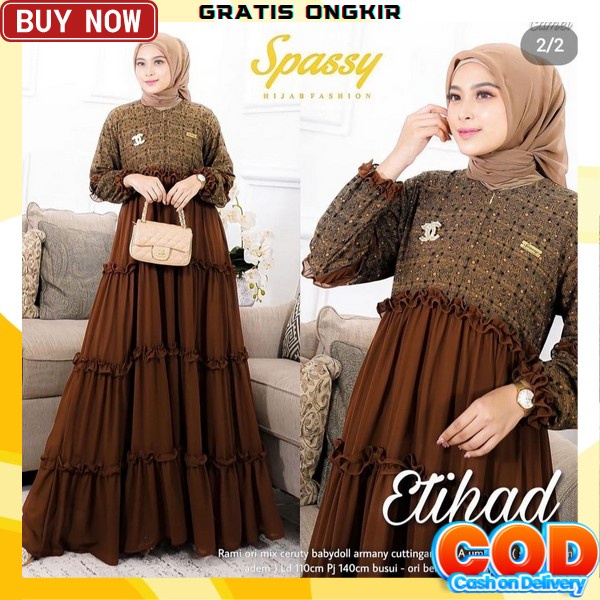 Gamis Dress Terbaru Fashion Muslim Gsmis Fashion Muslimah Syarii Gamis Remaja Kekinian Korean Style 