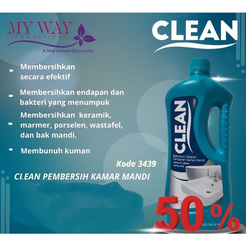 MY WAY clean bathroom , and ceramic cleaner ,Clean oven grill ,Clean desinfektan