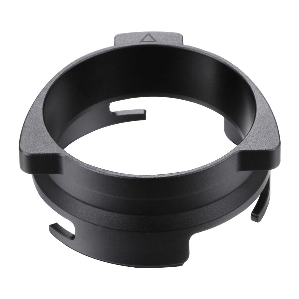 54mm Bubuk Kopi Menerima Dosis Cincin Rotatable Aluminum Alloy Loop Untuk