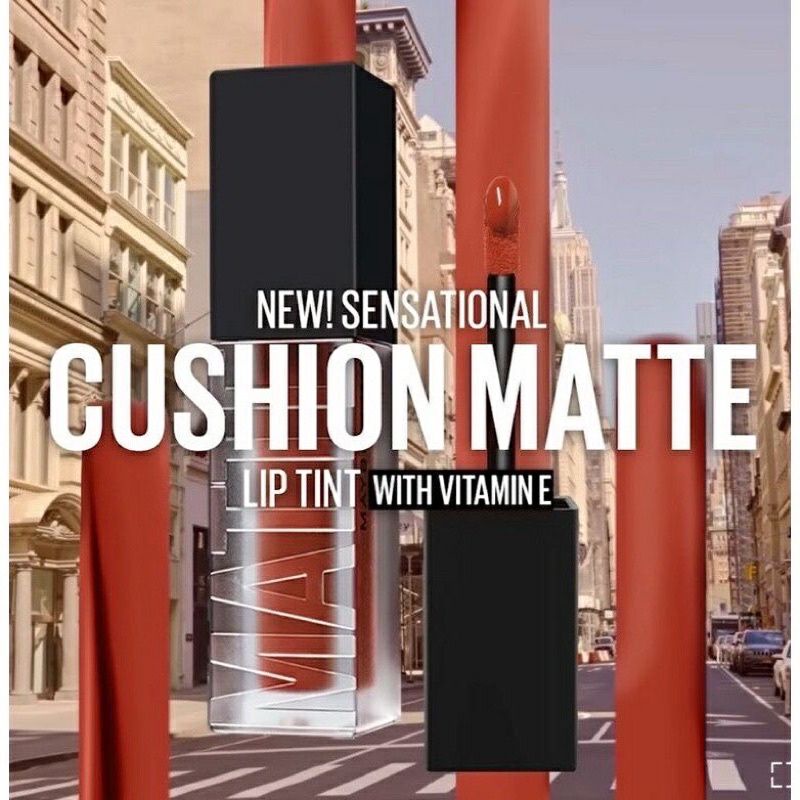 MAYBELLINE Cushion Mattes Lip Cream | Lip Matte | Lipstick | MatteFinish