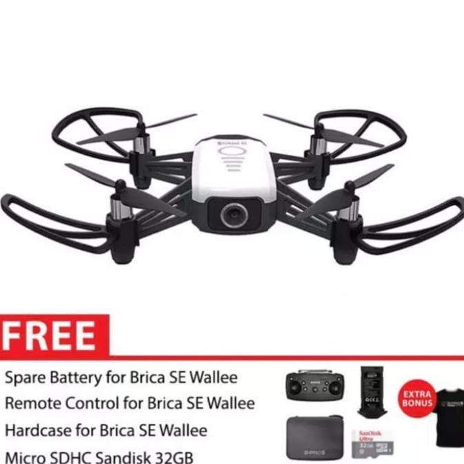 [ Promo ] Brica B-Pro5 Se Wallee Drone 720P + Battery Remote - Drone Kamera Dan Aksesoris