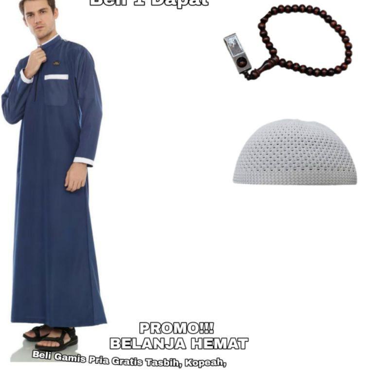 lettemart - Jubah pakistan / gamis pria original / jubah pria murah katun toyobo ▫ SRU.22Oc22ᵁ