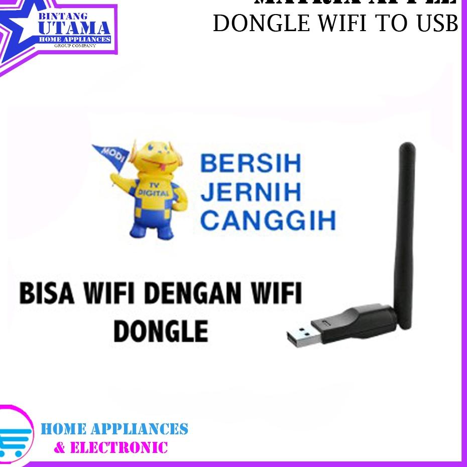 Best MATRIX DONGLE WIFI / USB DONGLE WIFI MATRIX / WIFI DONGLE SET BOX DVB T2 MATRIX APPLE HDIFI WIF