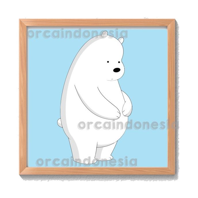 

Paint By Number Kit [WE BARE BEARS] - Orca Indonesia - Kanvas 20 x 20