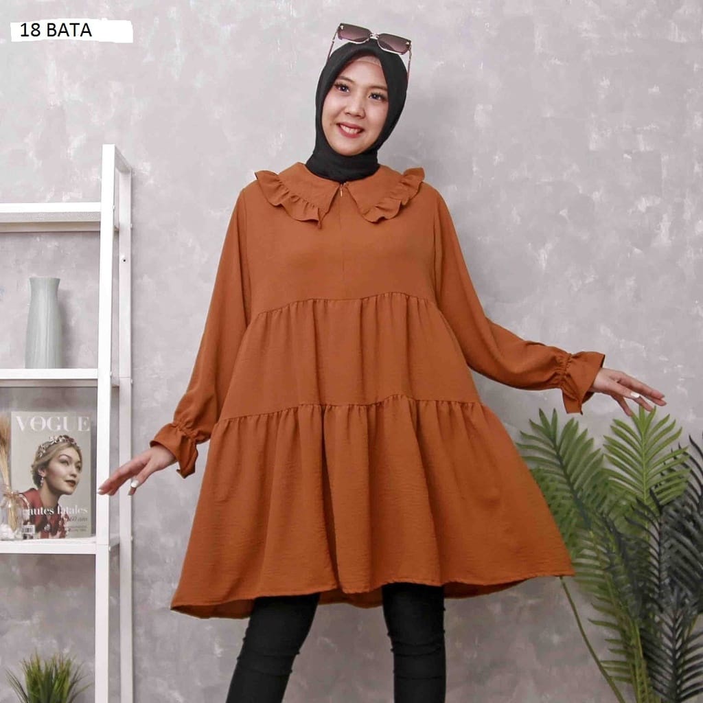 (MODEL BARU)TUNIK NAYLA / TUNIK CANTIK WANITA / ATASAN CANTIK WANITA SIMPLE