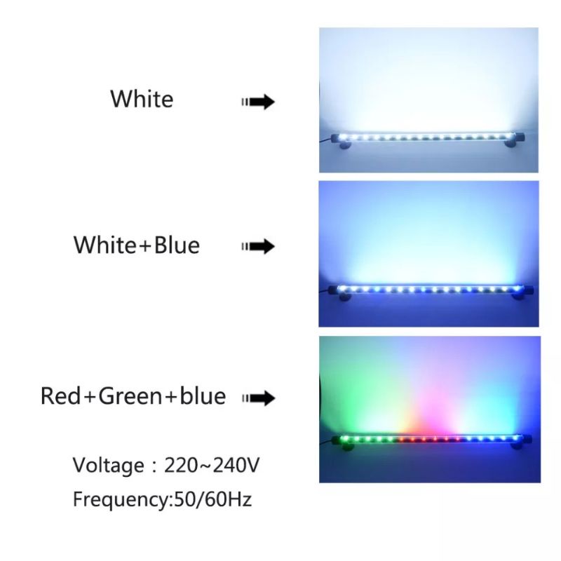 LAMPU LED CELUP AQUARIUM AQUQSCAPE T4 Rosston 20 - 50cm PROMO bergaransi