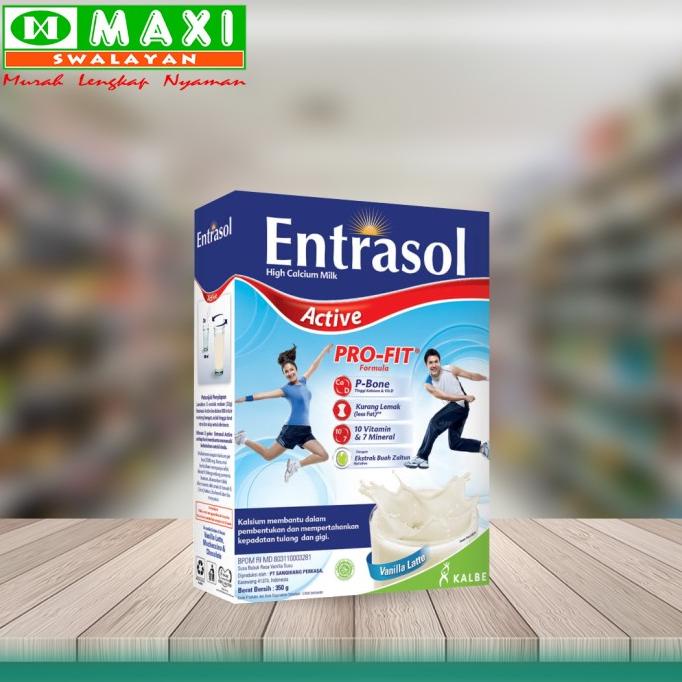 

[ COD ] Entrasol Active 350gr Vanila