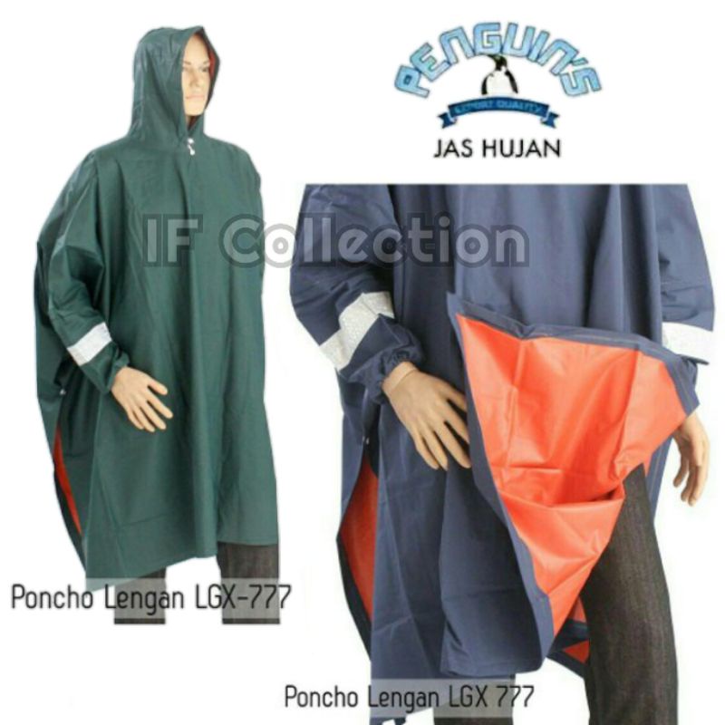 Mantel Jas Hujan Dewasa Ponco Poncho Lengan Kelelawar Lengan Jas Hujan Anak Remaja Sekolah SMP SMA S