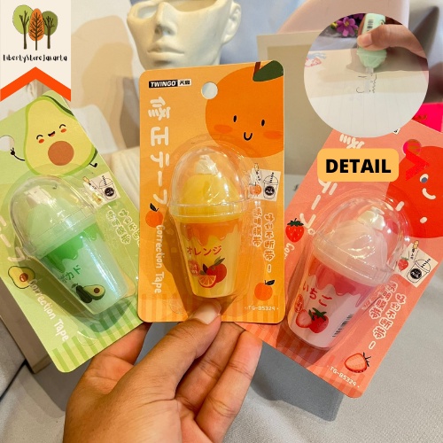 

Correction Tape Sundae Buah Bentuk Ice Cream Lucu Tip X Tipex Kertas Es Krim Tip Ex Unik Penghapus Fancy Best Gift Stationery For School Alat Tulis Kantor Sekolah Ready Grosir