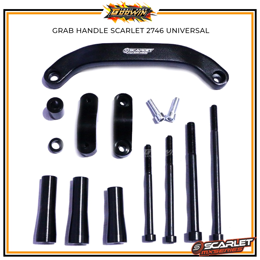 Brake Level Tuas Rem Gear Lever Shift Tuas Persneling Cover Gear Rantai Chain Stabilizer Footsteps Trail Pijakan Kaki Handle Grab Handle SCARLET MX KLX 150