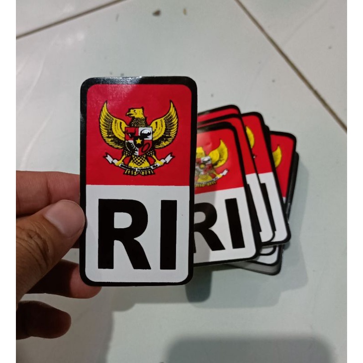 Jual Stiker Bendera Ri Isi Shopee Indonesia