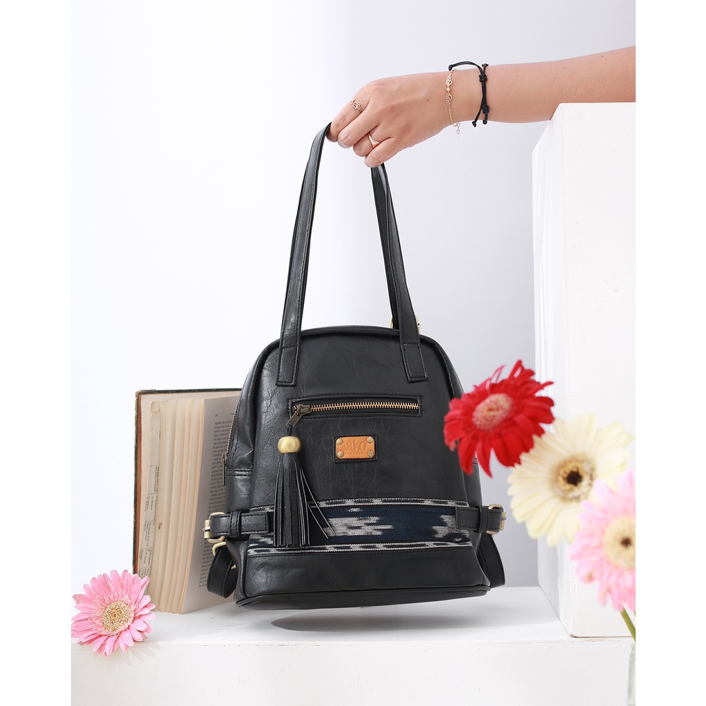 Tako Bags - Ransel Etnik Multifungsi - Gi Black Ethnic