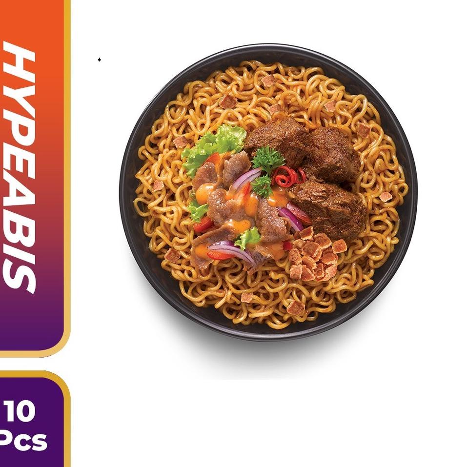 

Pp6P0--10 Pcs - Indomie HypeAbis Kebab Rendang