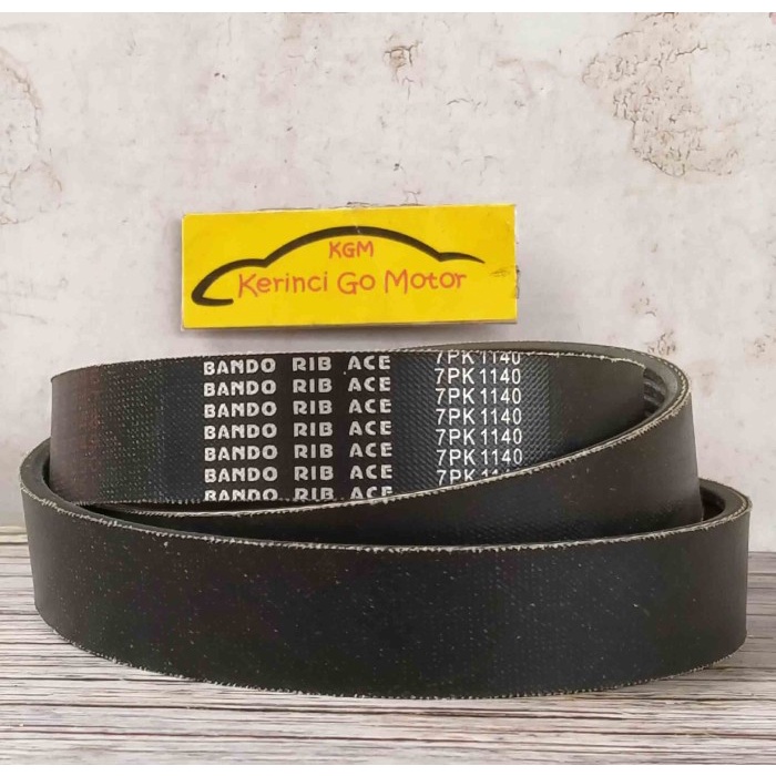 BANDO VAN BELT 7PK 1140 RIB BELT TALI KIPAS 7PK-1140 FAN BELT ALUR