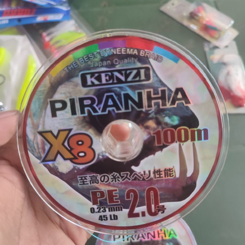 PE PIRANHA X8 100M MULTI CALOR