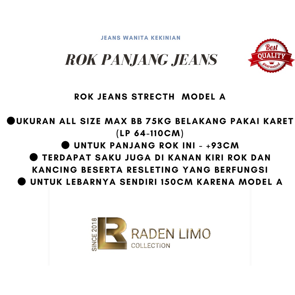 ROK JEANS STRECTH MODEL A SPAN - RADENLIMO