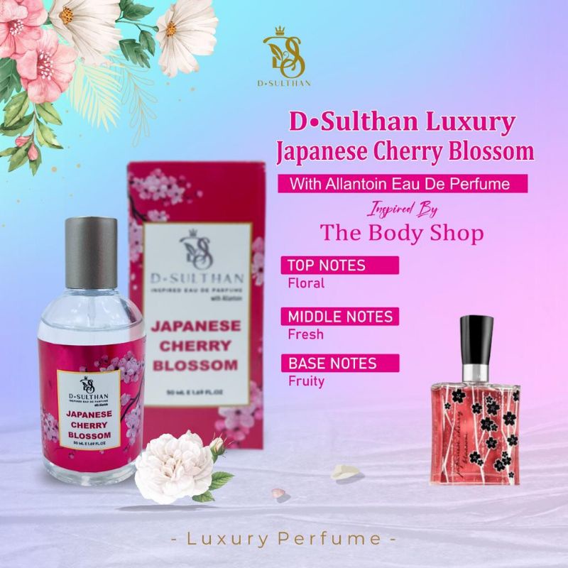 Parfum D'sulthan Japanese Cherry blossom