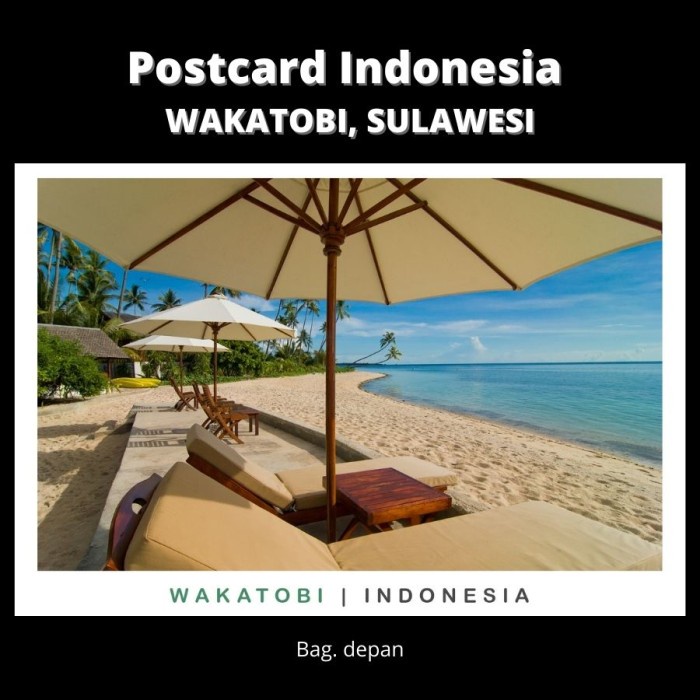 

Wow Postcard Indonesia - Wakatobi - Kualitas Premium Bergaransi