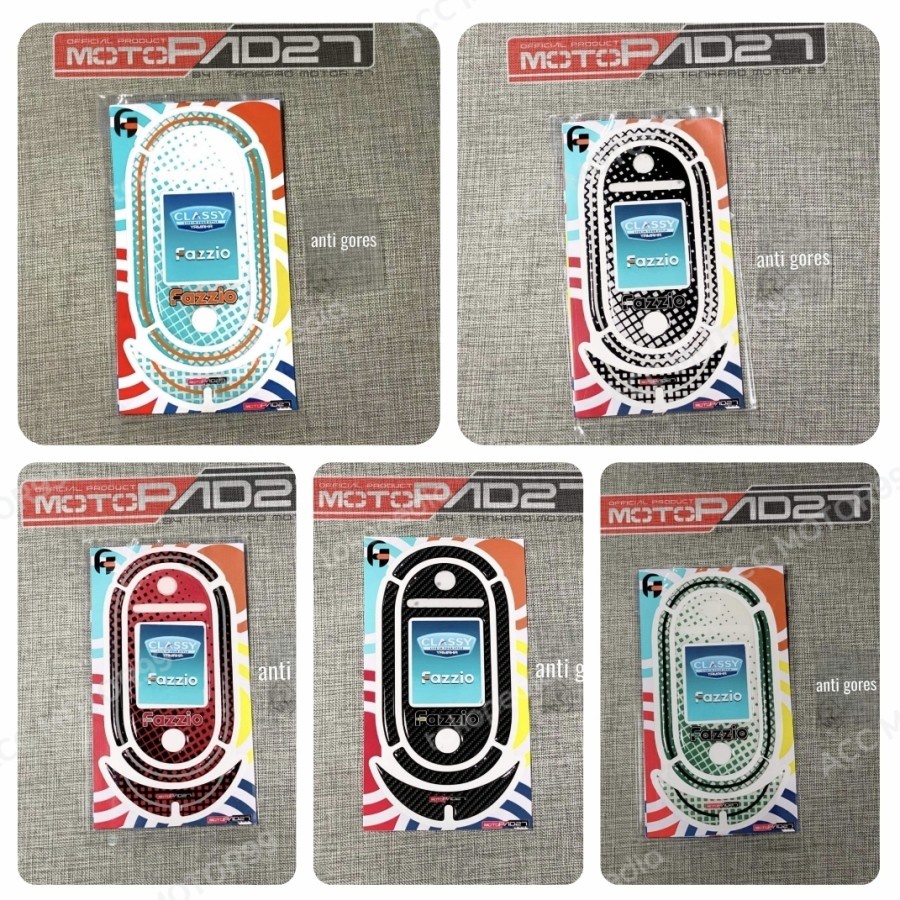 Motopad27 Sticker Stiker Anti gores Spido Meter Speedometer Yamaha Fazzio Premium