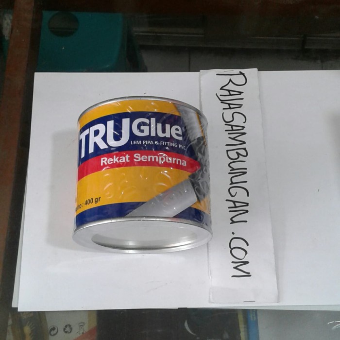 Lem Talang Lem Pipa Paralon Pvc Tru Glue 400 Gram Lem Fitting Pvc Tru Glue