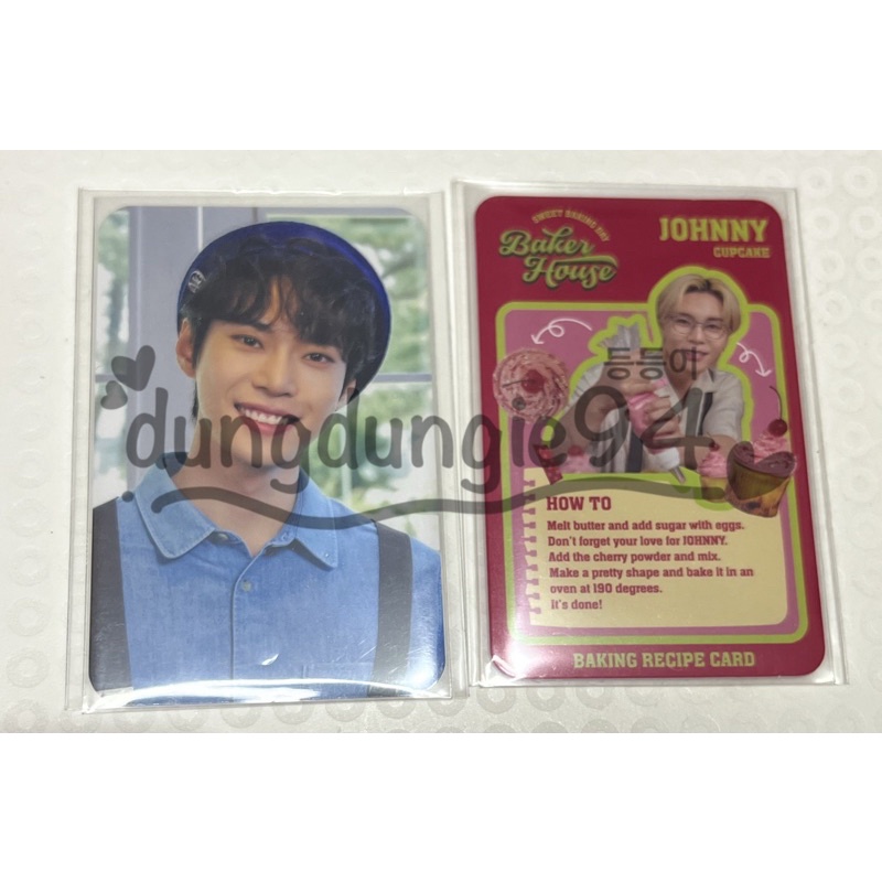 [BACA DESKRIPSI] NCT 127: BAKER HOUSE RAMDOM CARD MD (JOHNNY, DOYOUNG)