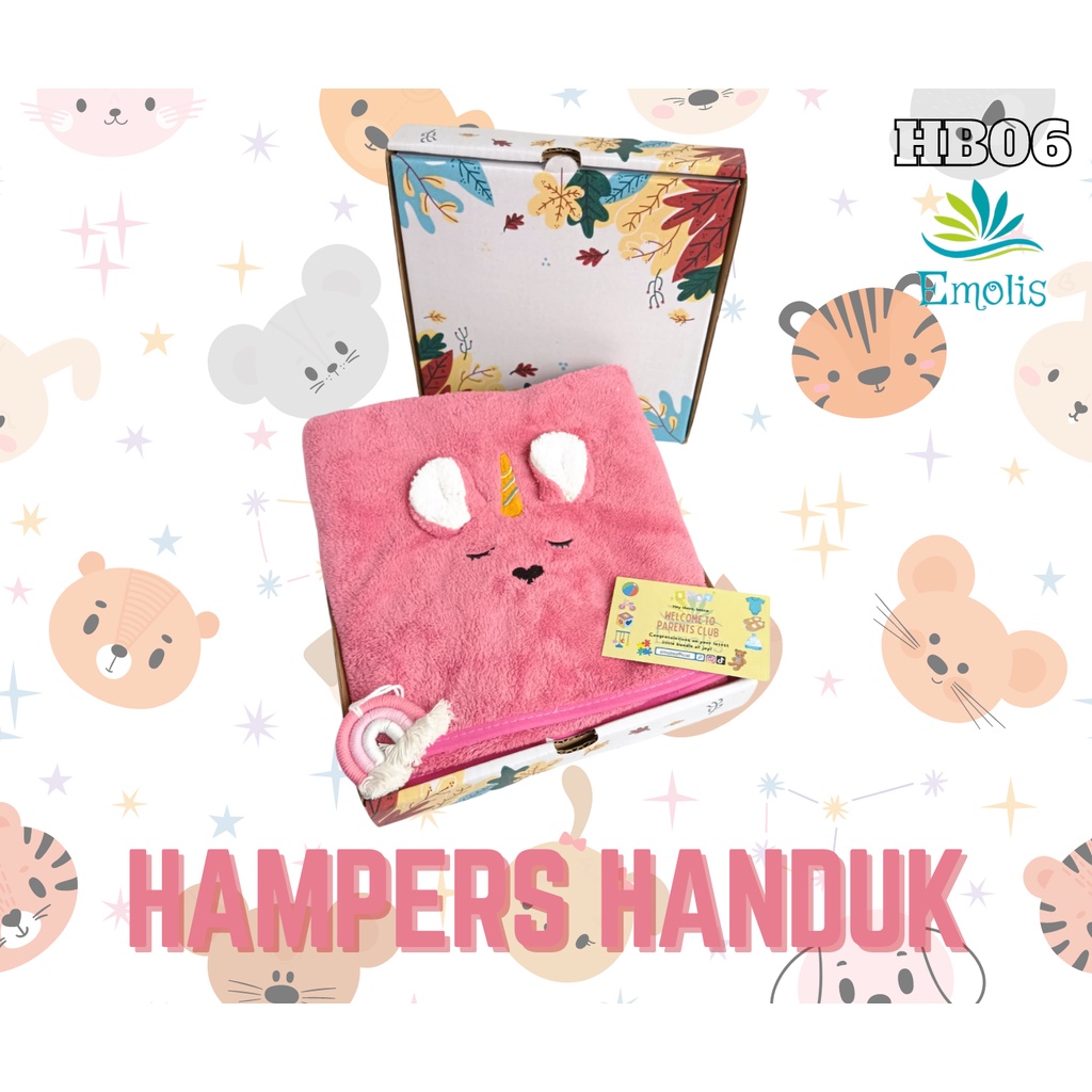 HB06 Hampers Bayi Newborn Baby Gift Emolis Kado Bayi Lahiran Unisex / Boy / Girl Perlengkapan Bayi Murah