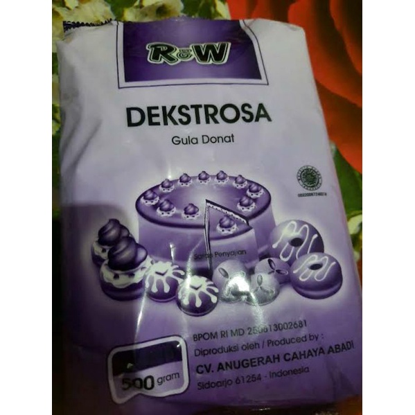 

RW dekstrosa/ Rajawali dekstrosa gula donat 500gr