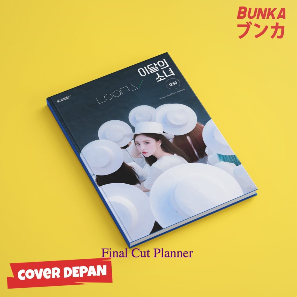 

Notebook KPOP Loona Midnight Hejin Hardcover A5 Buku Tulis Catatan Notes Agenda Planner Jurnal .