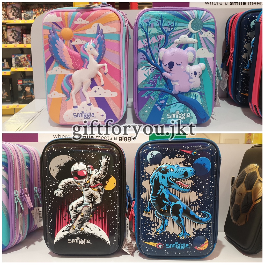 

Tempat Pensil Anak Smiggle Hardtop Pencil Case Original