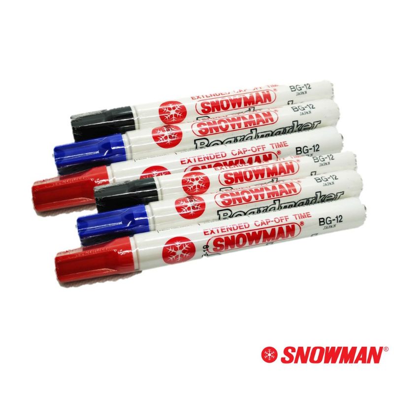 

Spidol whiteboard Snowman Marker BG 12 Spidol Papan Tulis