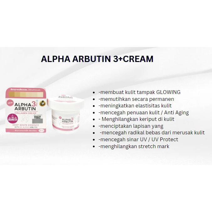 PRECIOUS SKIN THAILAND- ALPHA ARBUTIN 3+ BODYLOTION/SERUM/SCRUB/FACECLEANSER BPOM