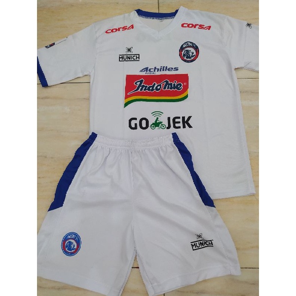 Jersey Retro Arema 2019 Away Setelan - OBRAL MUMER