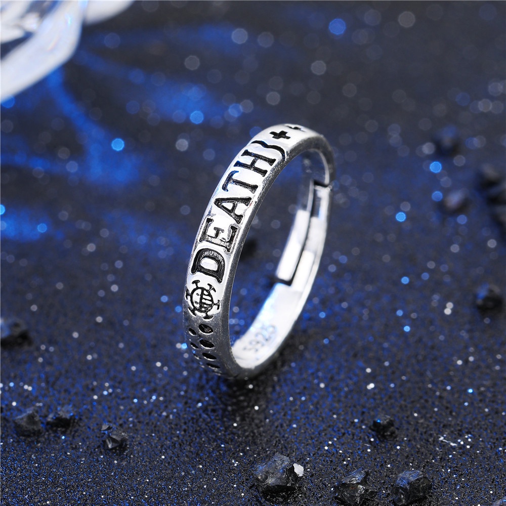 【COD Tangding】Cincin Desain Anime One Piece Untuk Aksesoris Perhiasan