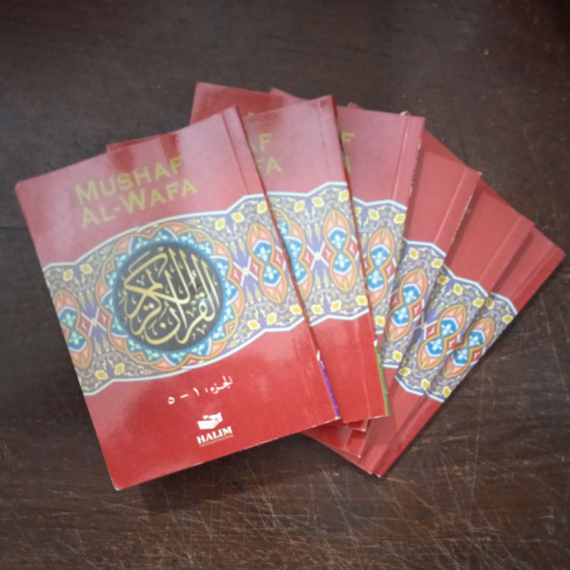 Al-Qur'an Mushaf Al-Wafa 30 Juz ( 6 Jilid )