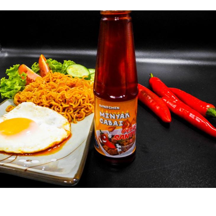 

FLASH SALE Set Minyak Cabai 135 ml (Santuy, Mantul, Pedas Gila) !