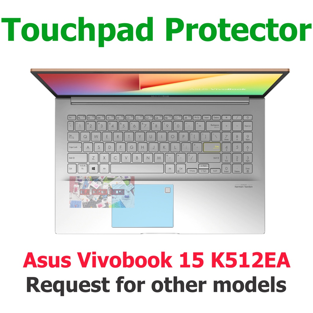 Touchpad Trackpad Protector Asus Vivobook 15 K512EA