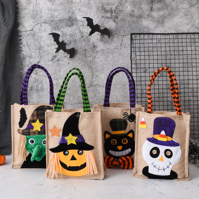 Serenity Tas Totebag Halloween Anak / Candy Bags / Tas Hadiah Kantong / Unisex Import - TH02